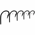 Carlige Mustad Crap XV2 Continental Ochet Black Nikel, Nr.4, 10buc/pac Carlige Mustad Crap XV2 Continental Ochet Black Nikel, Nr.4, 10buc/pac