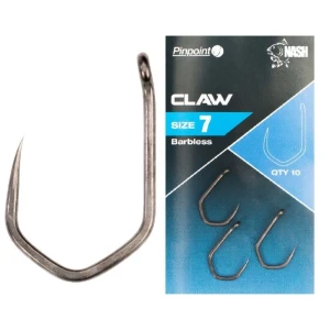 Carlige NASH Pinpoint Claw Barbless, Size 8, 10buc/plic