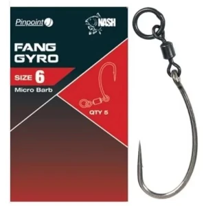 Carlige NASH Pinpoint Fang Gyro Hooks Nr.4