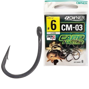 Carlige OWNER CM-03 Carp Master Tsuyoshi Magic Fusso, Nr.4, 8buc/pac