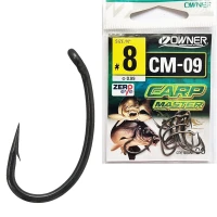 Carlige OWNER CM-09 Carp Master Curve Shank Magic Fusso, Nr.6, 9buc/pac