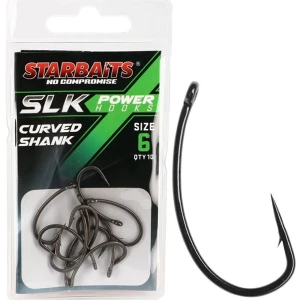 Carlige STARBAITS Power PTFE Teflon Curved Shank, Nr.6, 10buc/pac