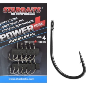 Carlige STARBAITS Power Snag, Nr.4, 10buc/pac