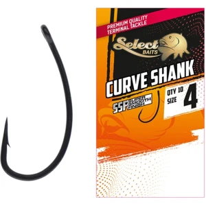 Carlige Select Baits Curve Shank SSF Nr.8, 10buc/pac Carlige Select Baits Curve Shank SSF Nr.8, 10buc/pac