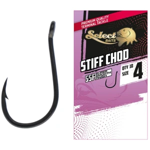 Carlige Select Baits Stiff Chod SSF Nr.6, 10buc/pac Carlige Select Baits Stiff Chod SSF Nr.6, 10buc/pac
