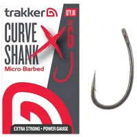 Carlige Trakker Curve Shank XS Hooks Micro Barbed, Nr.4, 10buc/pac