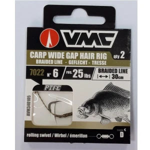 Carlige VMC legate 7022 Nr.6 2buc/plic