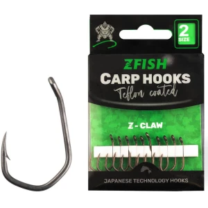 Carlige ZFISH Z-Claw  Teflon, Nr.6, 10buc/pac