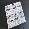 Carlige legate FUDO MAGGOT - BN NR 5 0.14 mm/ 50 cm Carlige legate FUDO MAGGOT - BN NR 5 0.14 mm/ 50 cm