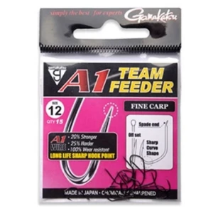 CARLIGE GAMAKATSU A1 TEAM FEEDER CARP NR 8 / 15BUC/PL CARLIGE GAMAKATSU A1 TEAM FEEDER CARP NR 8 / 15BUC/PL