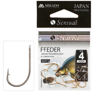 CARLIGE MIKADO SENSUAL FEEDER 9109 Gold NR.12 10buc/plic CARLIGE MIKADO SENSUAL FEEDER 9109 Gold NR.12 10buc/plic