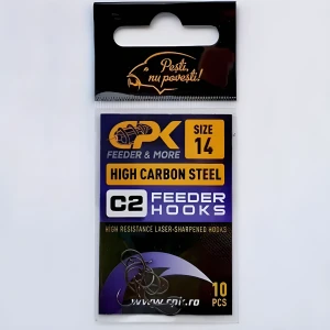 Carlige CPK C2 Feeder Hooks, Nr.14, 10buc/pac