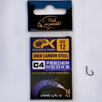 Carlige Cpk C4 Feeder Hooks, Nr.12, 10buc/pac Carlige Cpk C4 Feeder Hooks, Nr.12, 10buc/pac