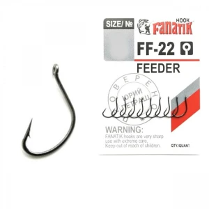 Carlige Fanatik FF-22 No.7 Feeder 9buc/plic Carlige Fanatik FF-22 No.7 Feeder 9buc/plic