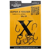 Carlige Feeder Claumar Super X  Nr 8 10Buc/Plic 