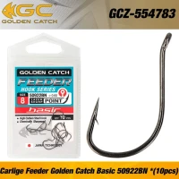Carlige Feeder Golden Catch Basic 50922bn Nr 6, 10buc Carlige Feeder Golden Catch Basic 50922bn Nr 6, 10buc