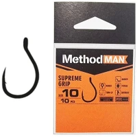 Carlige KONGER Methodman Supreme Grip Titanium Grey, Nr.12, 10buc/pac Carlige KONGER Methodman Supreme Grip Titanium Grey, Nr.12, 10buc/pac