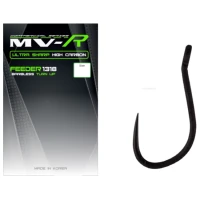 Carlige Maver Mv-r 1318 Feeder Eyed Barbless, Nr.18, 20buc/pac Carlige Maver Mv-r 1318 Feeder Eyed Barbless, Nr.18, 20buc/pac