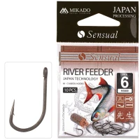 Carlige Mikado Sensual River Feeder Db Nr.8 10buc/plic Carlige Mikado Sensual River Feeder Db Nr.8 10buc/plic
