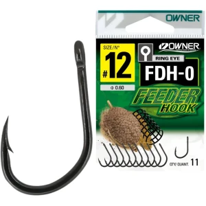 Carlige Owner FDH-0 Iseama WEye Black Chrome, Nr.8, 9buc/pac Carlige Owner FDH-0 Iseama WEye Black Chrome, Nr.8, 9buc/pac