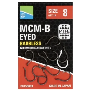 Carlige Preston MCM-B Eyed NR.10 10buc/plic Carlige Preston MCM-B Eyed NR.10 10buc/plic