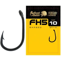 Carlige Select Baits Fh5 Feeder Series Hooks Nr.10, 10buc/pac