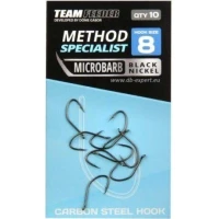 Carlige Team Feeder By Dome Method Specialist Microbarb, Nr.6, 10buc/pac Carlige Team Feeder By Dome Method Specialist Microbarb, Nr.6, 10buc/pac