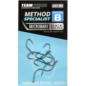Carlige Team Feeder By Dome Method Specialist Microbarb, Nr.6, 10buc/pac Carlige Team Feeder By Dome Method Specialist Microbarb, Nr.6, 10buc/pac