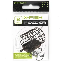 Carlige X-FISH Feeder Hooks Nr.8, 8buc/pac