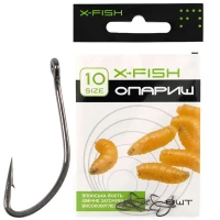 Carlige X-FISH Maggot Hooks Nr.12, 8buc/pac