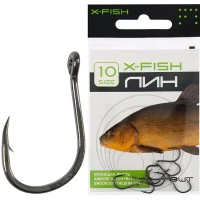 Carlige X-FISH Tench Hooks Nr.6, 8buc/pac