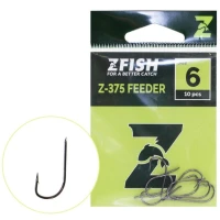 Carlige Zfish Feeder Hooks Z-375, Nr.6, 10buc/pac Carlige Zfish Feeder Hooks Z-375, Nr.6, 10buc/pac