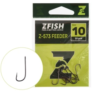 Carlige Zfish Feeder Hooks Z-573, Nr.8, 10buc/pac Carlige Zfish Feeder Hooks Z-573, Nr.8, 10buc/pac