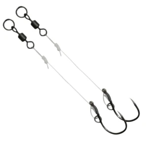 Carlige Legate ZEBCO Z-Carp Chod Heli Rig, 20lbs, Nr.6, 6cm, 2buc/pac