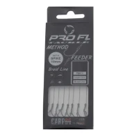 Carlige Legate Cu Spin Pro Fl Method Feeder 8buc 10cm Nr 10 Carlige Legate Cu Spin Pro Fl Method Feeder 8buc 10cm Nr 10