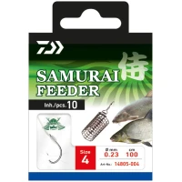 Carlige Legate Daiwa Samurai Feeder Nr.4, 10buc/pac Carlige Legate Daiwa Samurai Feeder Nr.4, 10buc/pac