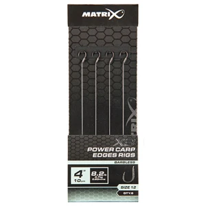 Carlige Legate MATRIX X3 Power Carp Edge Rigs, Nr.10, 10cm, 8buc/plic