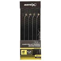 Carlige Legate Matrix X6 Pellet Rigger Band Rigs, Nr.12, 10cm, 8buc/plic