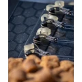 Carlige Legate MATRIX X6 Pellet Rigger Band Rigs, Nr.12, 10cm, 8buc/plic