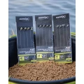 Carlige Legate MATRIX X6 Pellet Rigger Band Rigs, Nr.12, 10cm, 8buc/plic