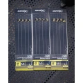 Carlige Legate MATRIX X6 Pellet Rigger Band Rigs, Nr.16, 15cm, 8buc/plic