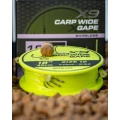 Carlige Legate MATRIX X9 Wide Gape Carp Band Rigs, Nr.14, 45cm, 8buc/plic