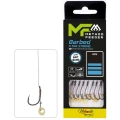 Carlige Legate MIKADO Method Feeder Rig Cu Banda X-Tra Strong, Nr.12, 0.12mm, 10cm, 8buc/pac
