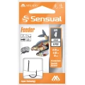 Carlige Legate Mikado Sensual Feeder 9109 BN, 70cm, Nr.14, 0.12mm, 8buc/plic Carlige Legate Mikado Sensual Feeder 9109 BN, 70cm, Nr.14, 0.12mm, 8buc/plic