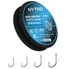 Carlige Legate NYTRO Big Bream Quick Stop NTO-1 Hooks to Nylon 50cm, 0.15mm, 4.1lbs/1.86kg, Nr.14, 8buc/tambur EVA
