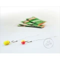 Carlige Legate ZFISH Method Feeder Rig Spike Braid, Carlig Nr.14, Spin 6mm, Fir 15lbs, 5buc/pac