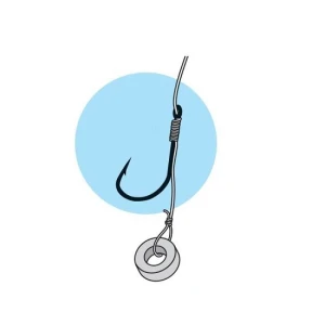 MONTURA JAXON METHOD FEEDER  FG NR 10 0.20mm 30cm MONTURA JAXON METHOD FEEDER  FG NR 10 0.20mm 30cm