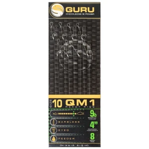 MONTURI GURU STANDARD HAIR QM1 RIGS 10CM Nr.12 0.19mm 8BUC/PLIC MONTURI GURU STANDARD HAIR QM1 RIGS 10CM Nr.12 0.19mm 8BUC/PLIC