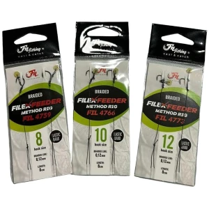 Montura Filex Method Feeder Rig Nr.8, cu Spin 7mm, 2buc/pac Montura Filex Method Feeder Rig Nr.8, cu Spin 7mm, 2buc/pac