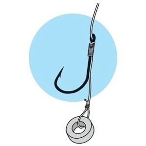 Montura Jaxon Method Feeder FC, Nr.8, 0.22mm, 10cm, 8buc/pac